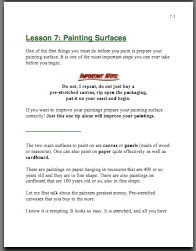 oil painting supplies manual pic 4